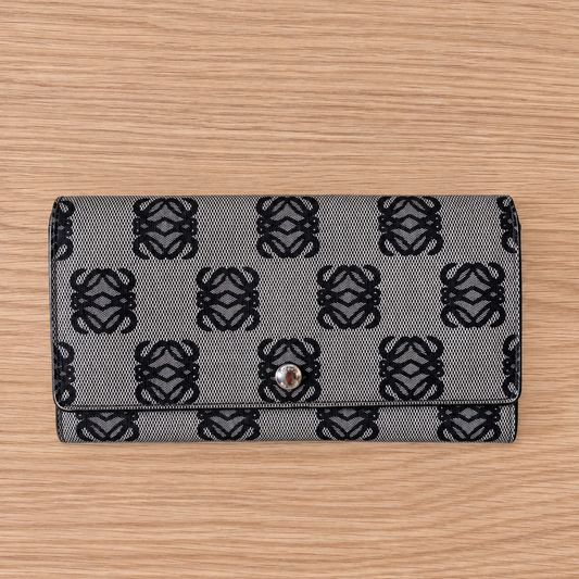Loewe Anagram Canvas Continental Long