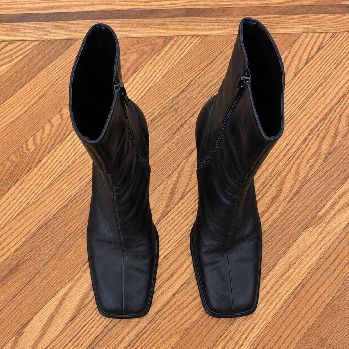 1990s Square Toe Boots