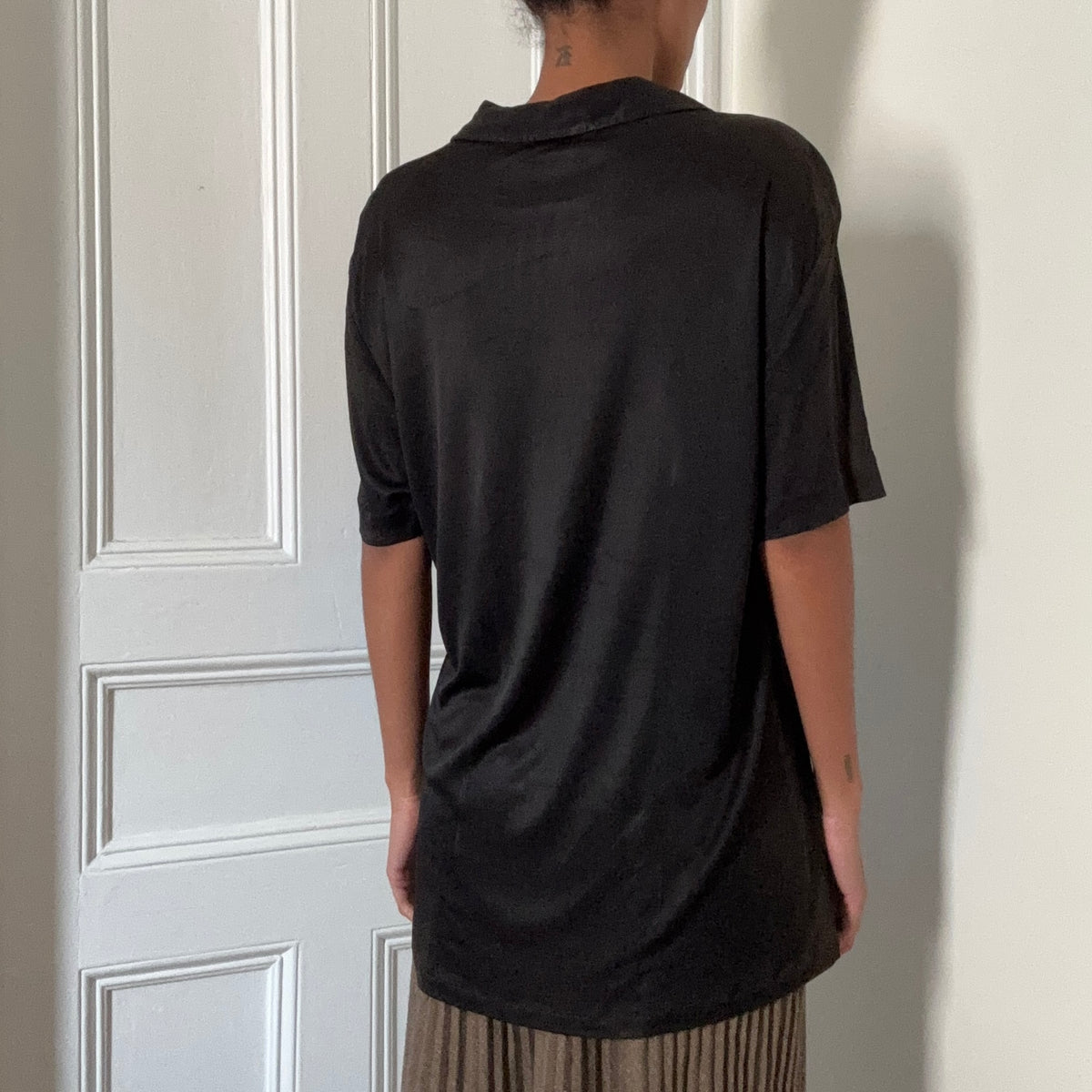 1990s Emporio Armani Quarter Zip Shirt