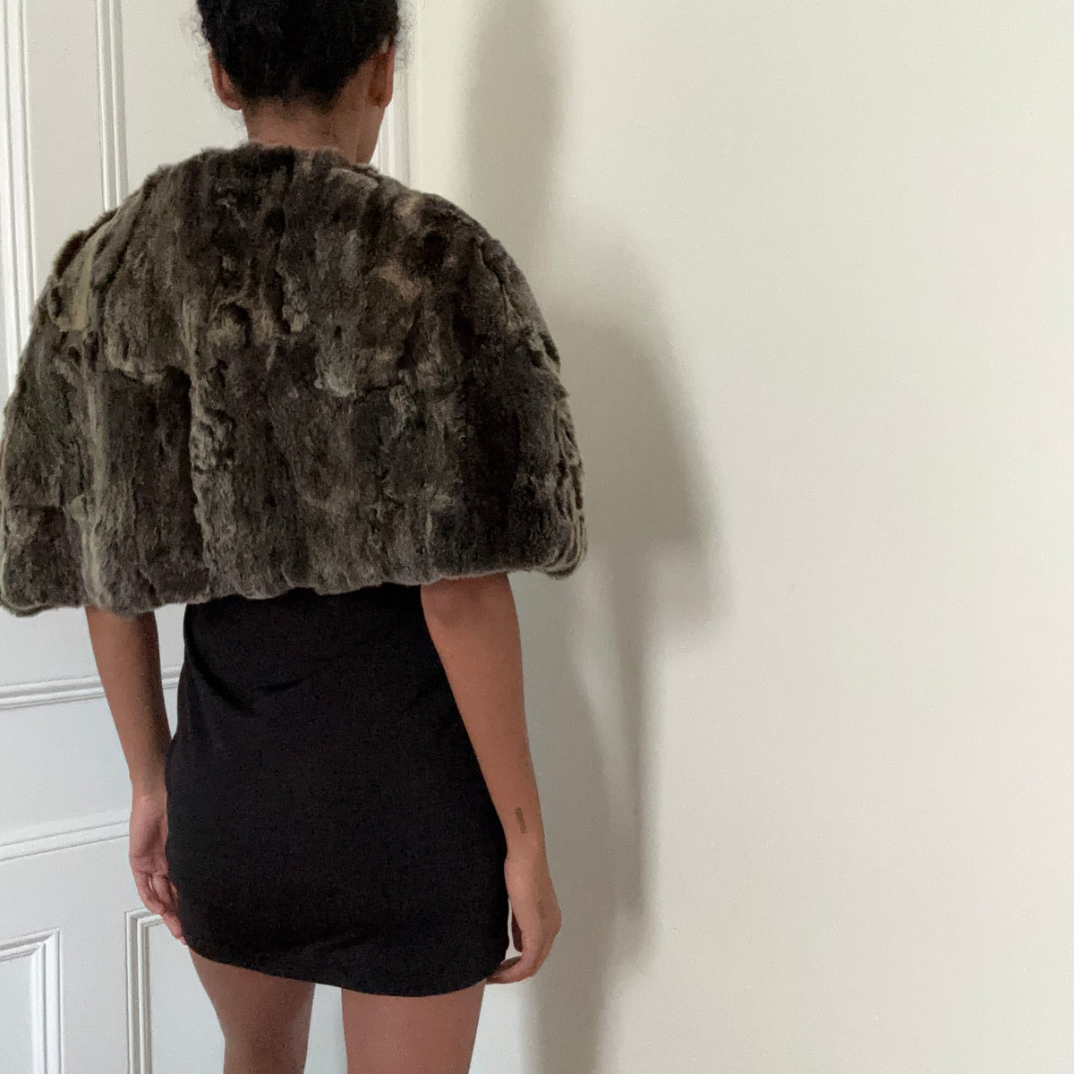 Real Fur Shawl